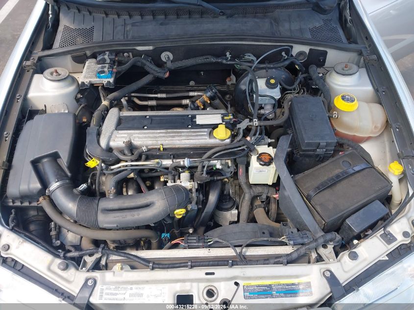 2002 Saturn L-Series L200 VIN: 1G8JU54F32Y521765 Lot: 43215228