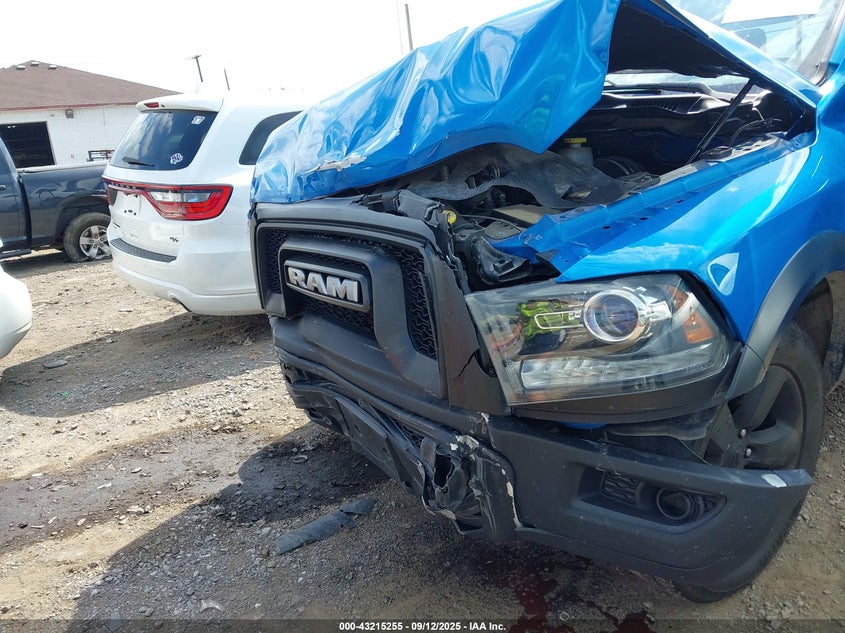 2020 Ram 1500 Classic Warlock 4X4 6'4 Box VIN: 1C6RR7GG9LS141545 Lot: 43215255