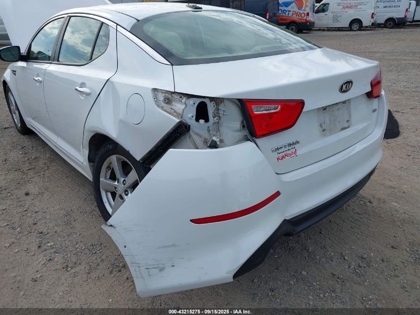 2015 Kia Optima Lx VIN: 5XXGM4A75FG509997 Lot: 43215275