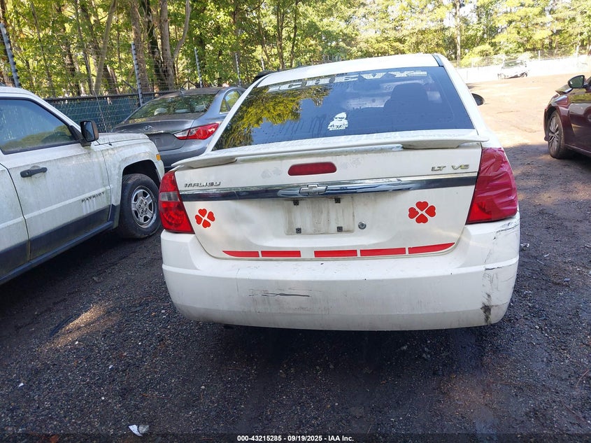 2006 Chevrolet Malibu Lt VIN: 1G1ZT53836F136439 Lot: 43215285