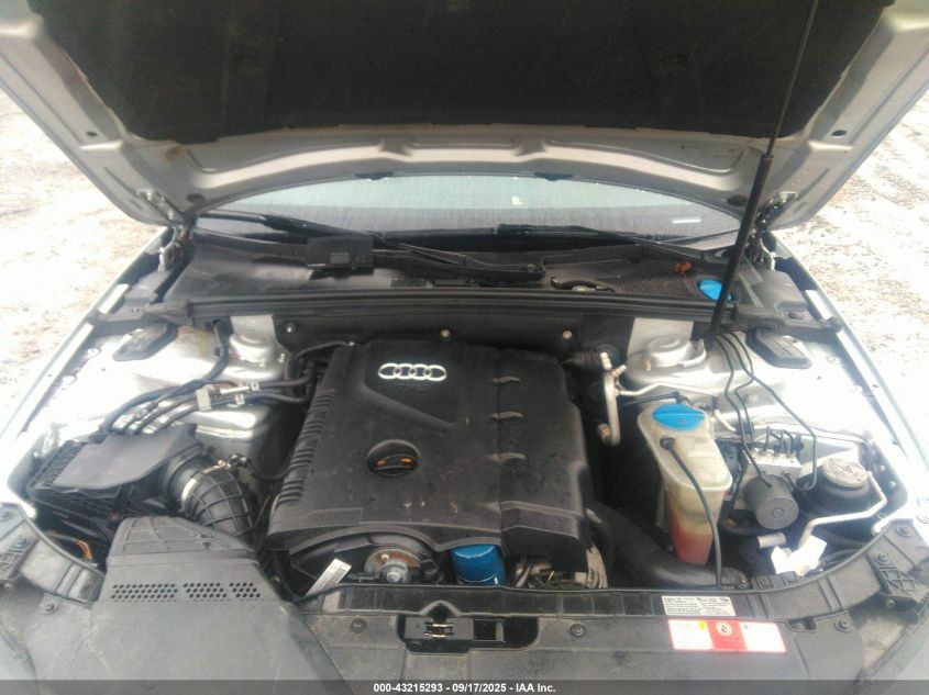 2010 Audi A4 2.0T Premium VIN: WAUAFAFL3AN052573 Lot: 43215293