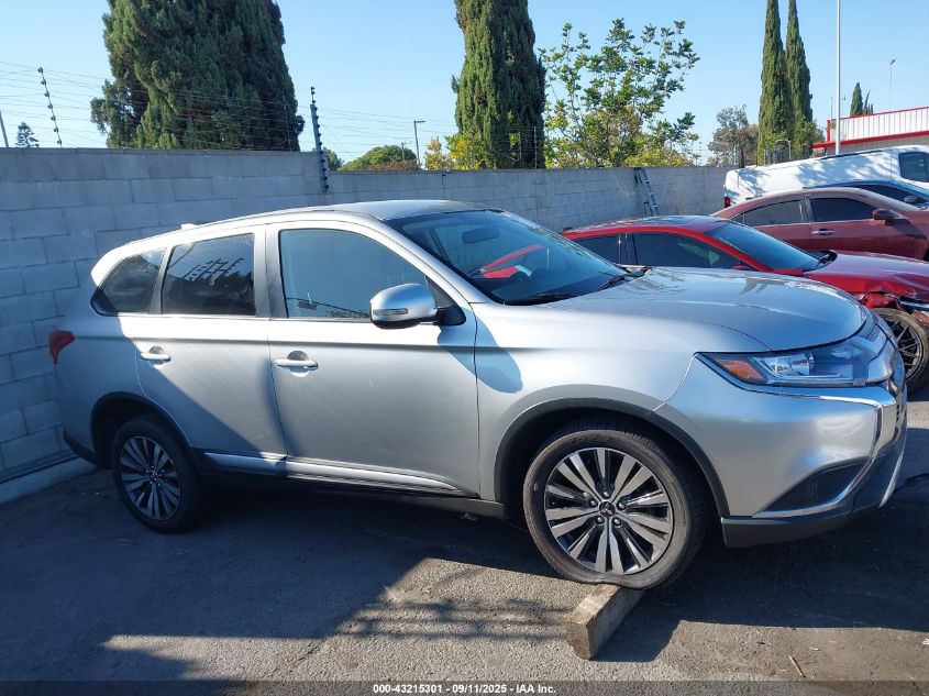 2019 Mitsubishi Outlander Se VIN: JA4AD3A33KZ046501 Lot: 43215301