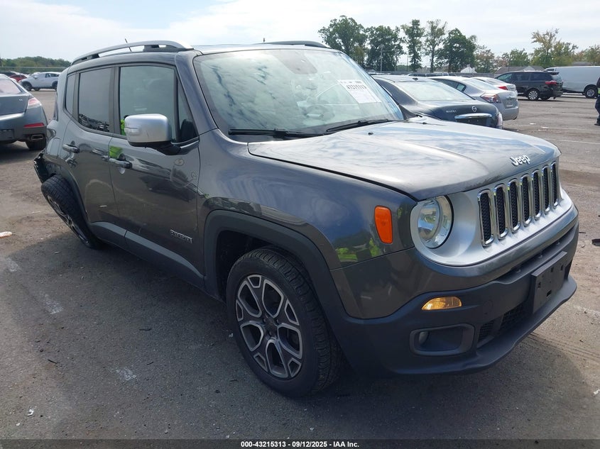 2017 JEEP RENEGADE LIMITED 4X4 - ZACCJBDB4HPF23948