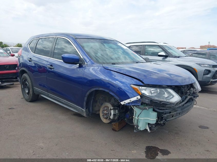 2018 Nissan Rogue S VIN: KNMAT2MT1JP568603 Lot: 43215330