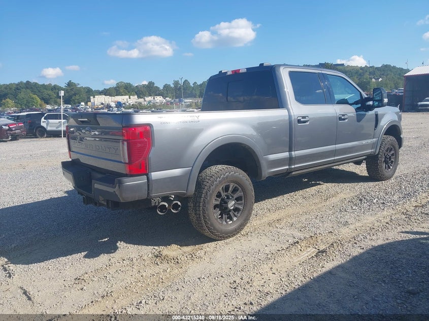 2022 FORD F-250 (VIN: 1FT8W2BT4NEE62849