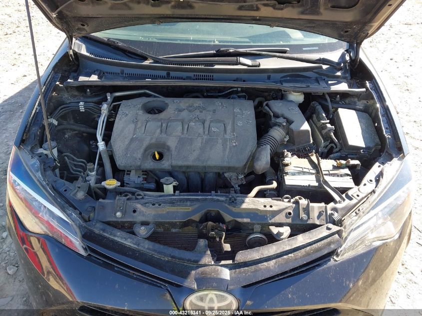 2017 Toyota Corolla Le VIN: 5YFBURHE8HP580844 Lot: 43215341