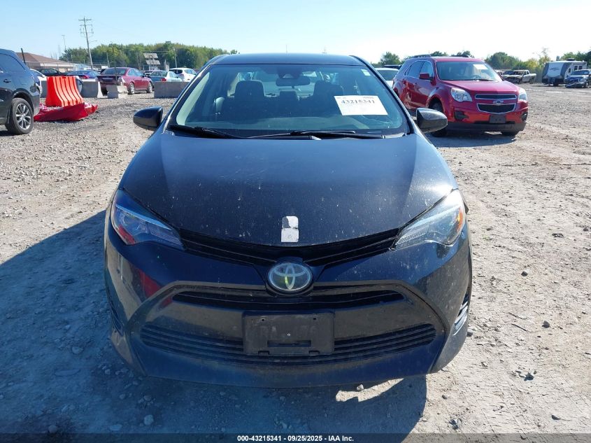 2017 Toyota Corolla Le VIN: 5YFBURHE8HP580844 Lot: 43215341