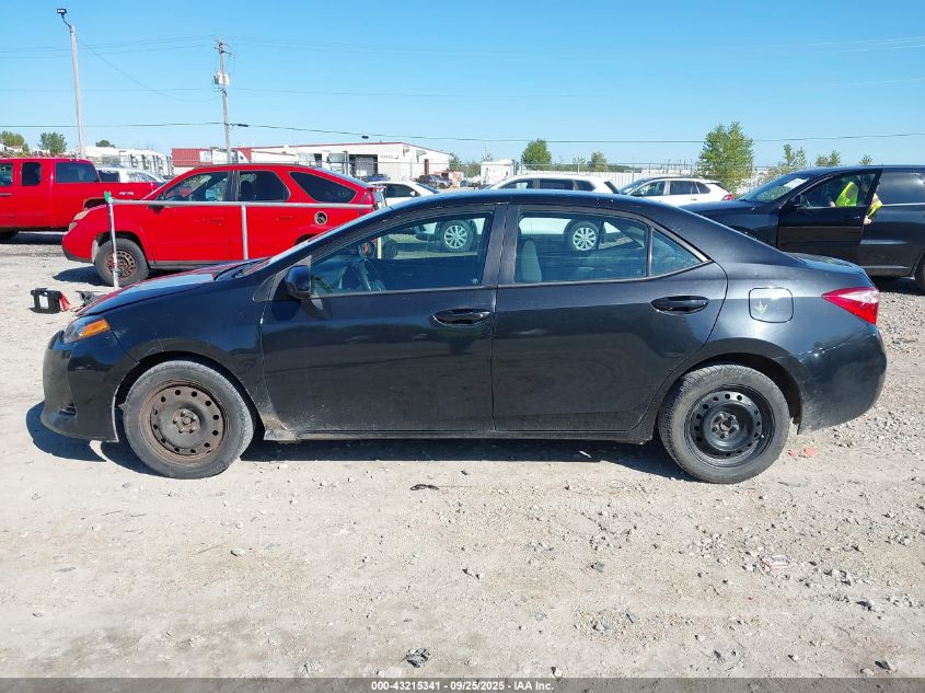 2017 Toyota Corolla Le VIN: 5YFBURHE8HP580844 Lot: 43215341