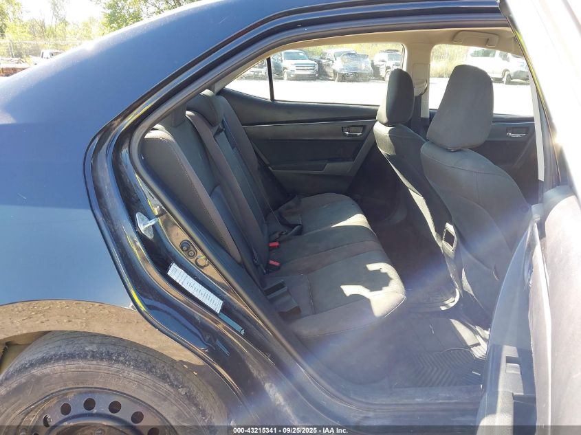 2017 Toyota Corolla Le VIN: 5YFBURHE8HP580844 Lot: 43215341