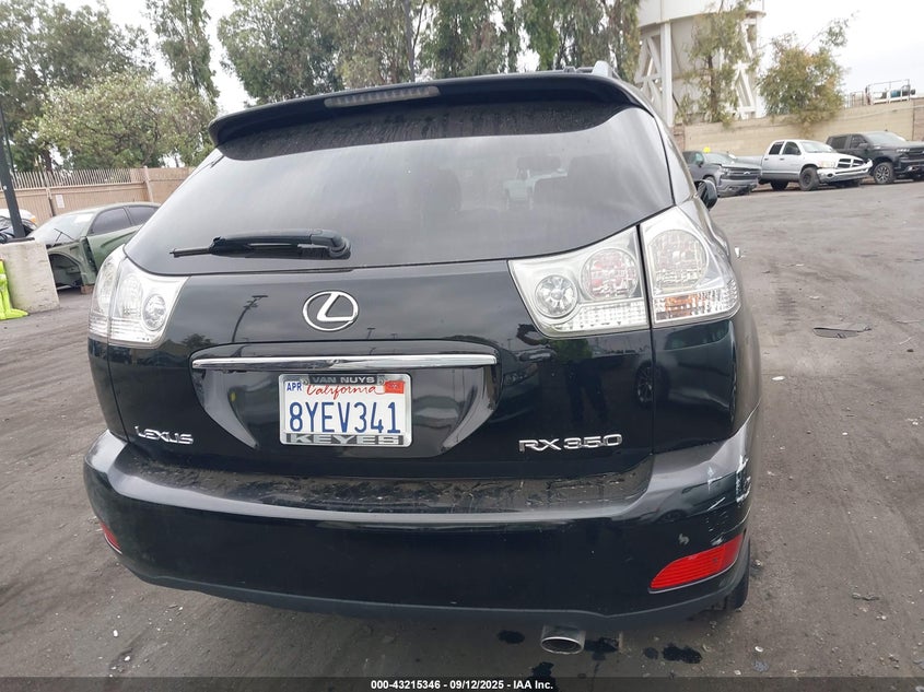 2009 Lexus Rx 350 VIN: 2T2GK31U99C061356 Lot: 43215346