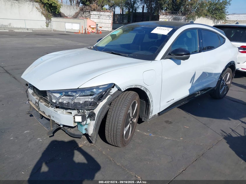 2023 Ford Mustang mach-e Premium White Lot 111043215374 Vin 3FMTK3R48PMA71173