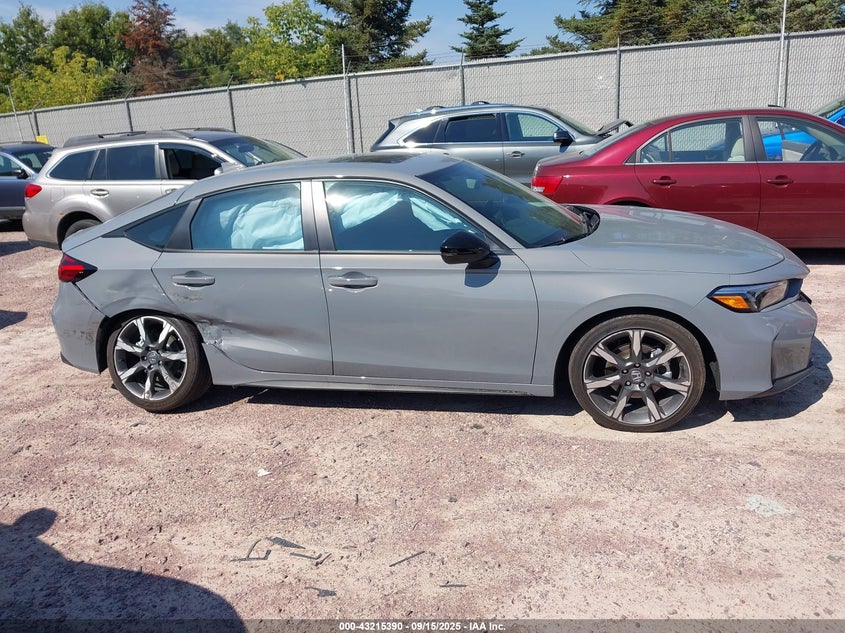 2025 HONDA CIVIC HYBRID SPORT TOURING - 19XFL4H96SE016564