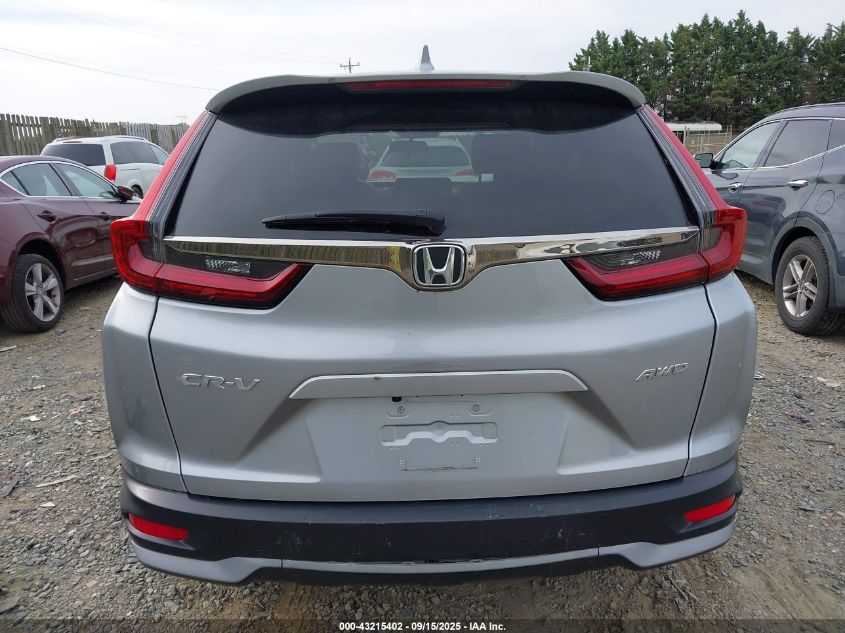 2020 Honda Cr-V Awd Ex VIN: 5J6RW2H56LL012734 Lot: 43215402