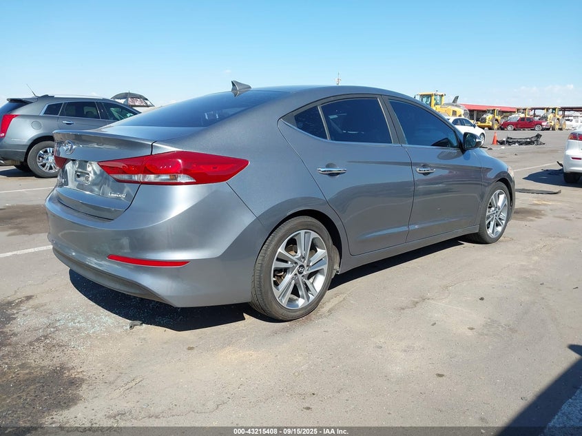 KMHD84LF9HU148598 2017 HYUNDAI ELANTRA photo no. 4