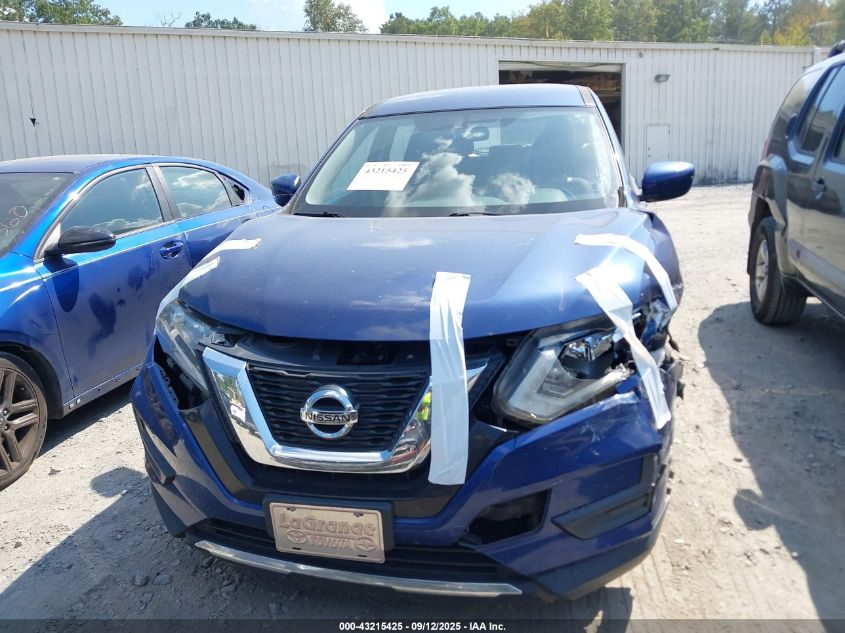 2017 Nissan Rogue S VIN: JN8AT2MT1HW140826 Lot: 43215425