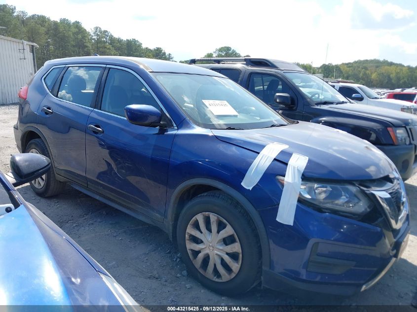 2017 Nissan Rogue S VIN: JN8AT2MT1HW140826 Lot: 43215425