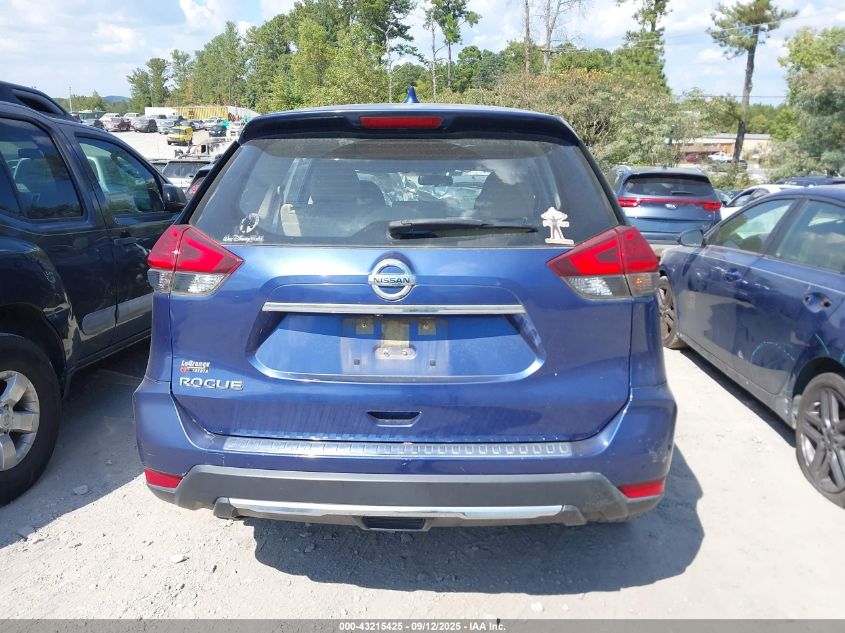 2017 Nissan Rogue S VIN: JN8AT2MT1HW140826 Lot: 43215425