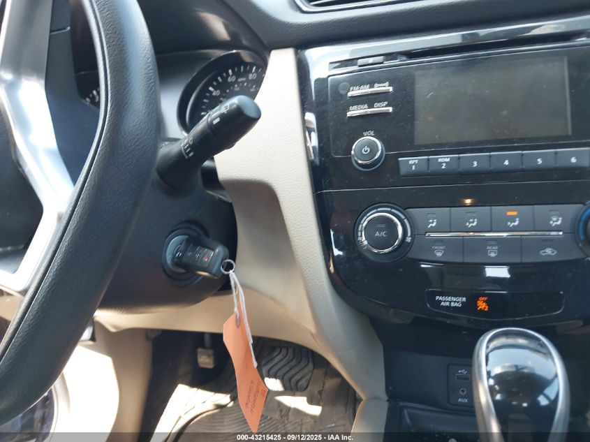 2017 Nissan Rogue S VIN: JN8AT2MT1HW140826 Lot: 43215425