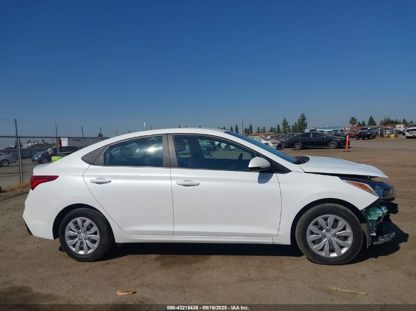 2022 Hyundai Accent Se VIN: 3KPC24A64NE176467 Lot: 43215436