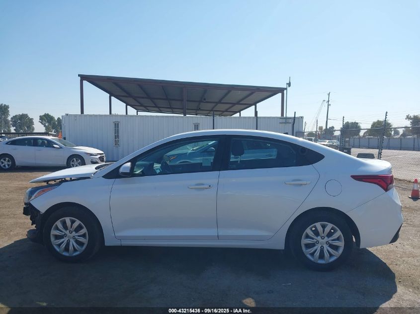 2022 Hyundai Accent Se VIN: 3KPC24A64NE176467 Lot: 43215436