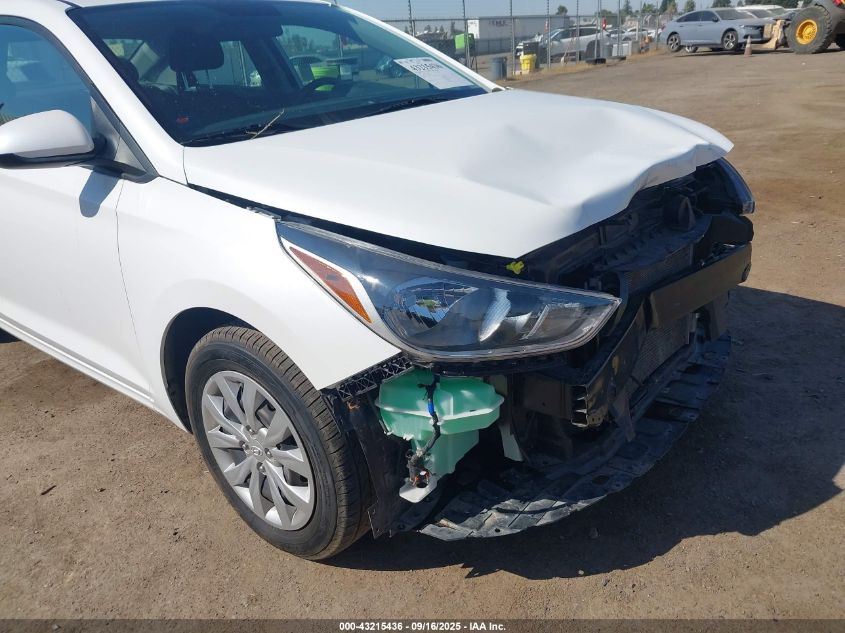 2022 Hyundai Accent Se VIN: 3KPC24A64NE176467 Lot: 43215436