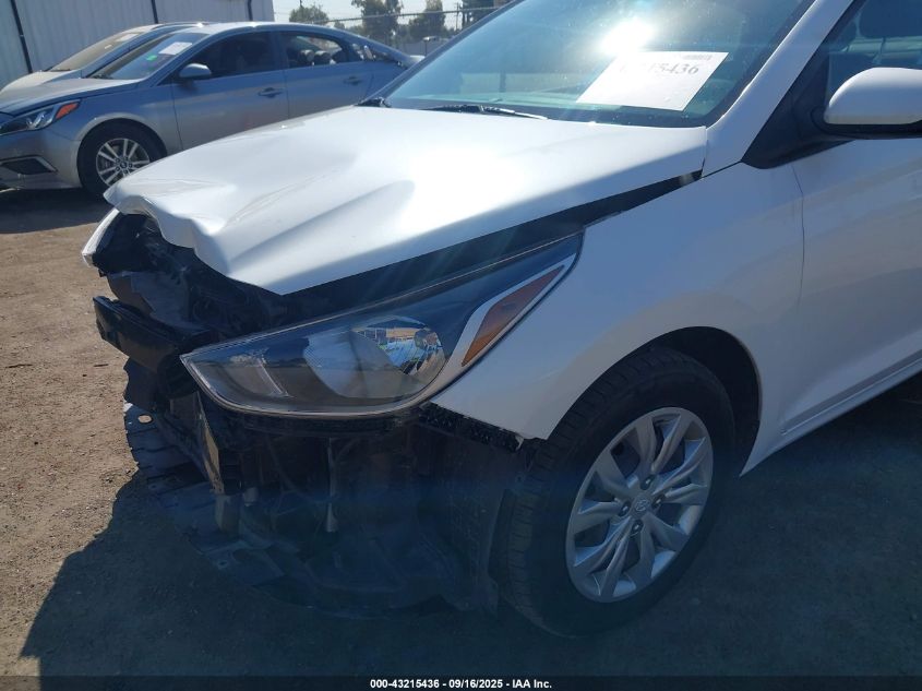 2022 Hyundai Accent Se VIN: 3KPC24A64NE176467 Lot: 43215436