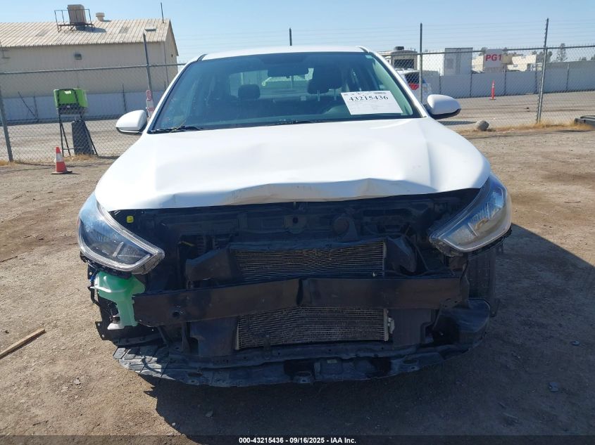 2022 Hyundai Accent Se VIN: 3KPC24A64NE176467 Lot: 43215436