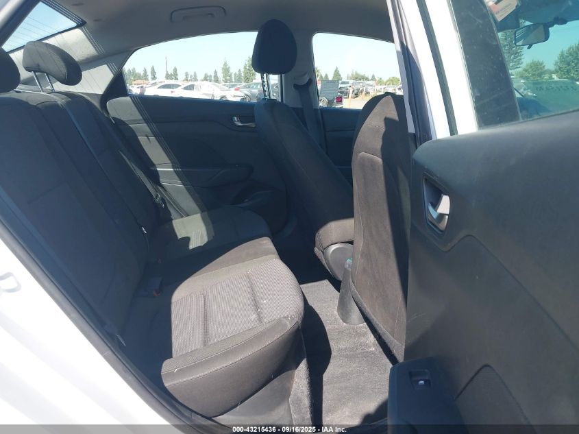 2022 Hyundai Accent Se VIN: 3KPC24A64NE176467 Lot: 43215436