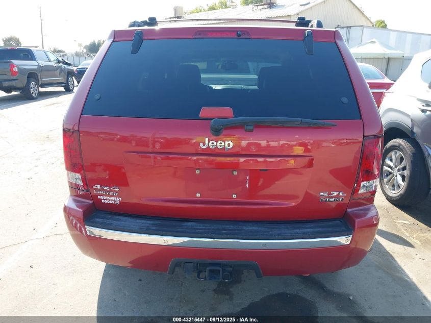 2006 Jeep Grand Cherokee Limited VIN: 1J4HR58246C185599 Lot: 43215447