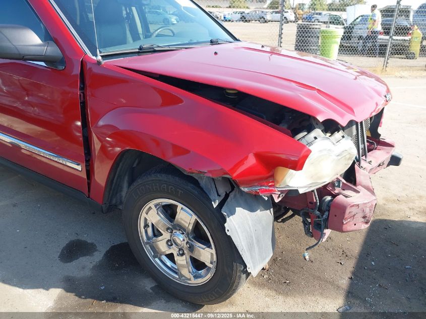 2006 Jeep Grand Cherokee Limited VIN: 1J4HR58246C185599 Lot: 43215447