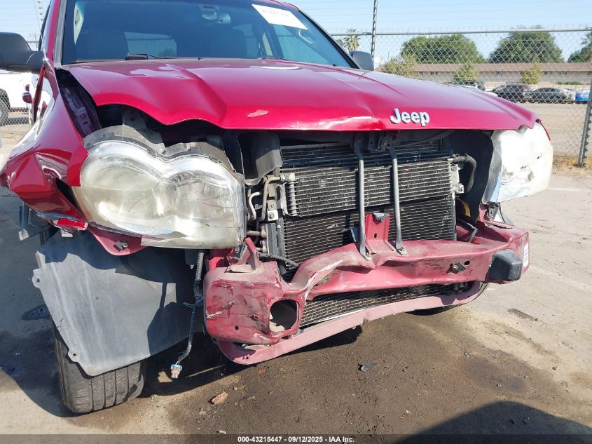 2006 Jeep Grand Cherokee Limited VIN: 1J4HR58246C185599 Lot: 43215447