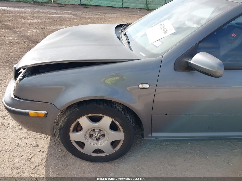 2004 Volkswagen Jetta Gli 1.8T VIN: 3VWSE69M64M140346 Lot: 43215486