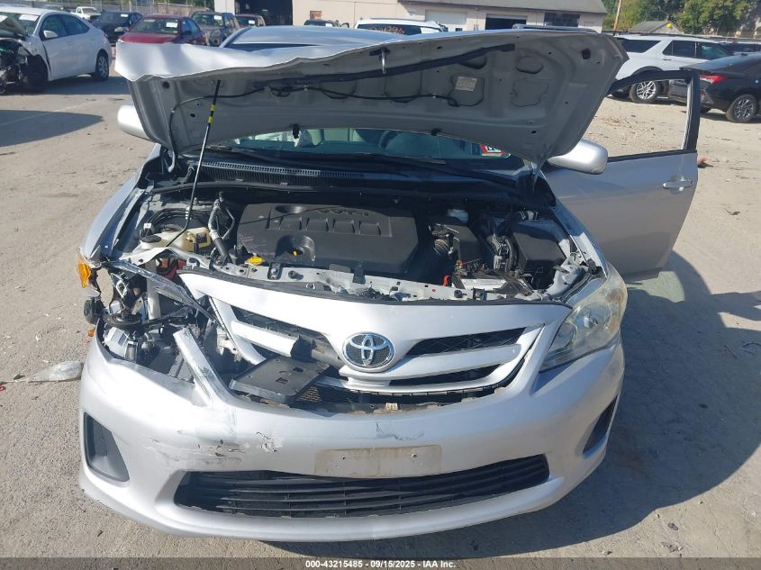 2011 Toyota Corolla Le VIN: 2T1BU4EE8BC680702 Lot: 43215485