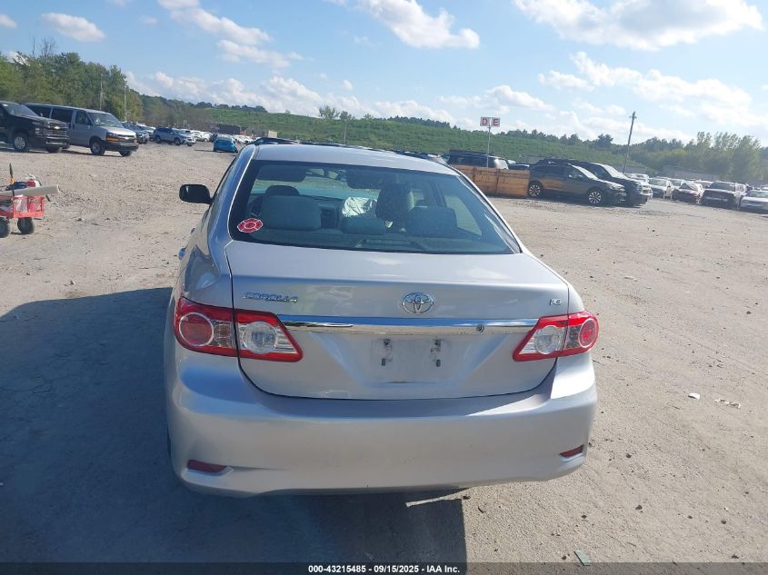 2011 Toyota Corolla Le VIN: 2T1BU4EE8BC680702 Lot: 43215485