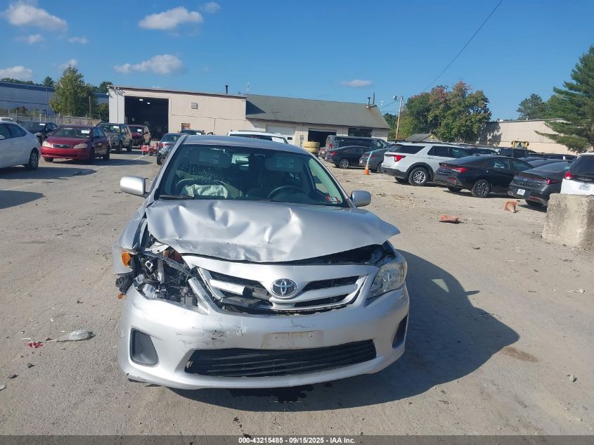 2011 Toyota Corolla Le VIN: 2T1BU4EE8BC680702 Lot: 43215485