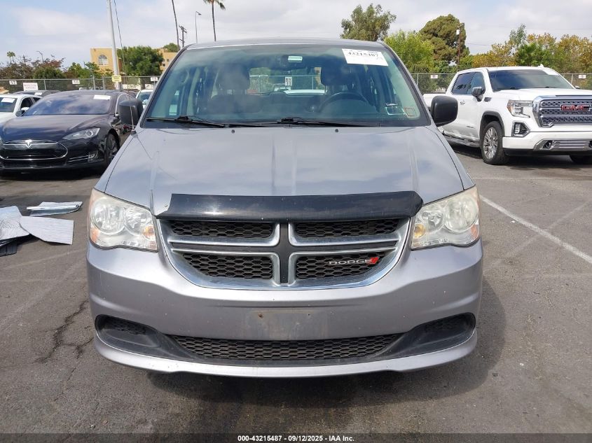 2014 Dodge Grand Caravan American Value Pkg VIN: 2C4RDGBG2ER276224 Lot: 43215487