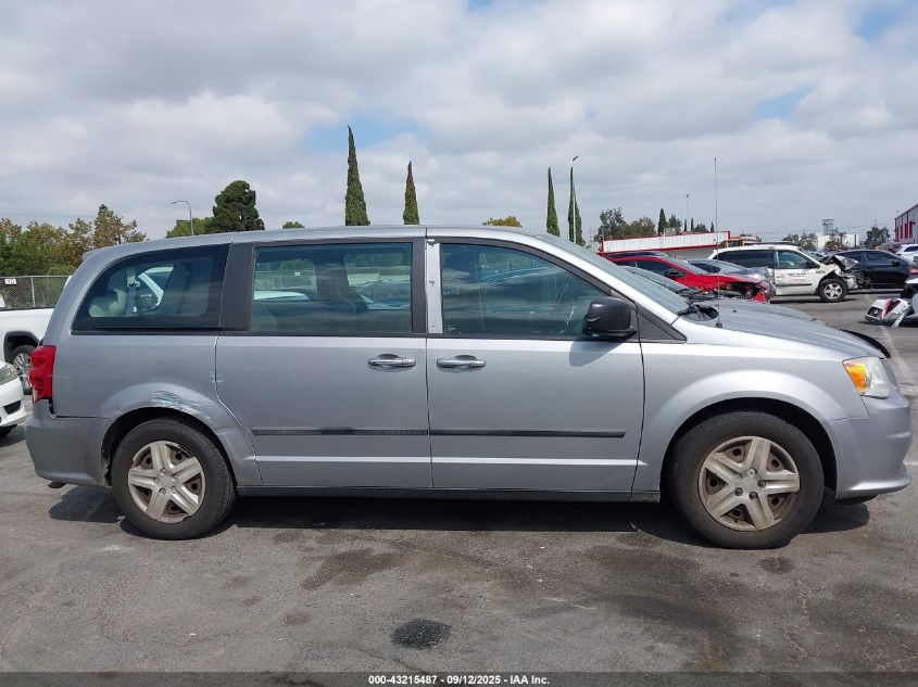 2014 Dodge Grand Caravan American Value Pkg VIN: 2C4RDGBG2ER276224 Lot: 43215487