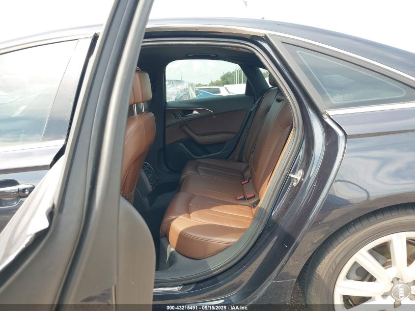 2014 Audi A6 2.0T Premium VIN: WAUGFAFC7EN047313 Lot: 43215491