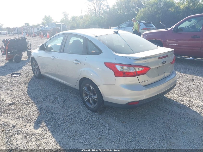 Vin: 1fadp3f20el235212, lot: 43709985, ford focus se 20143