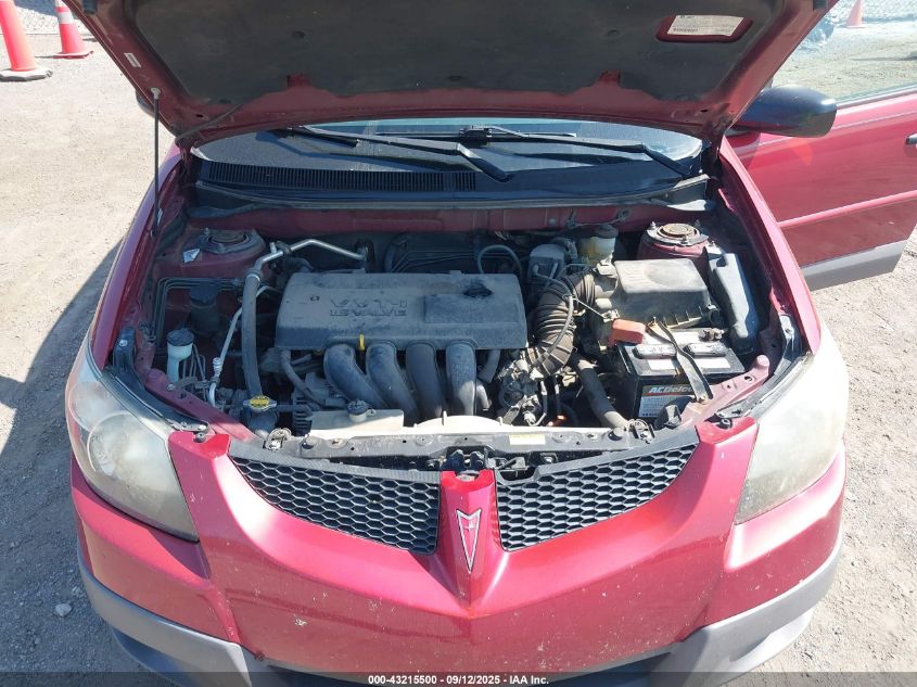 2003 Pontiac Vibe VIN: 5Y2SL62843Z429194 Lot: 43215500