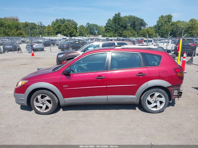 2003 Pontiac Vibe VIN: 5Y2SL62843Z429194 Lot: 43215500