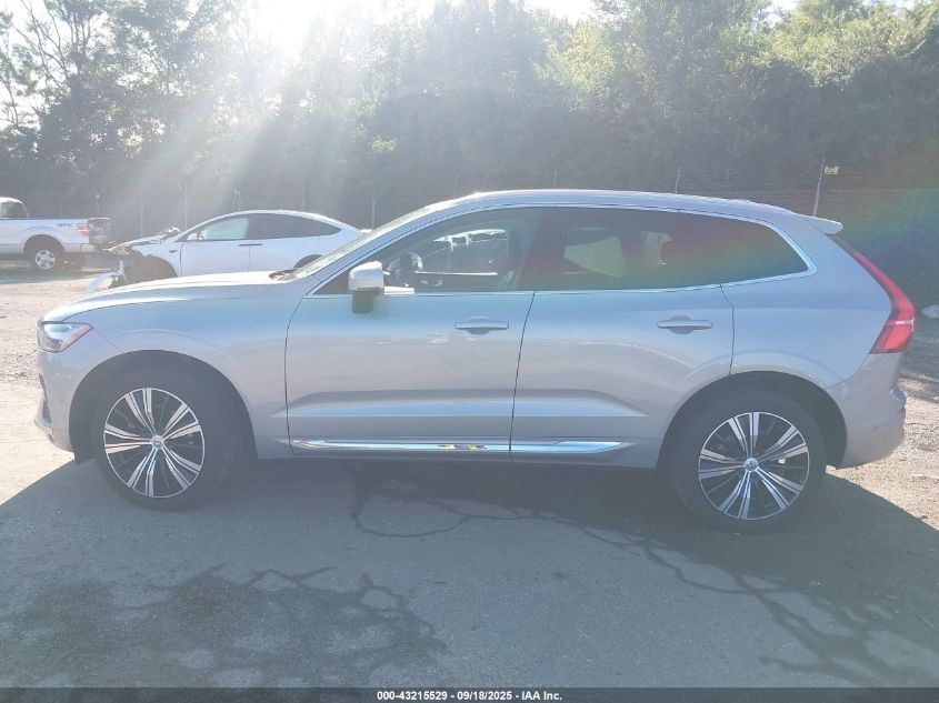 2022 Volvo Xc60 B5 Inscription VIN: YV4L12RL3N1950838 Lot: 43215529