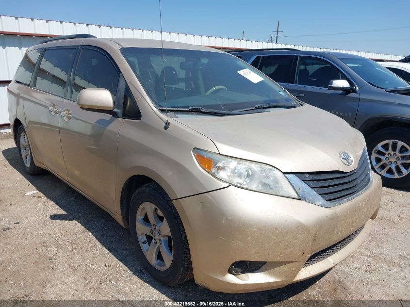 TOYOTA SIENNA LE V6 8 PASSENGER