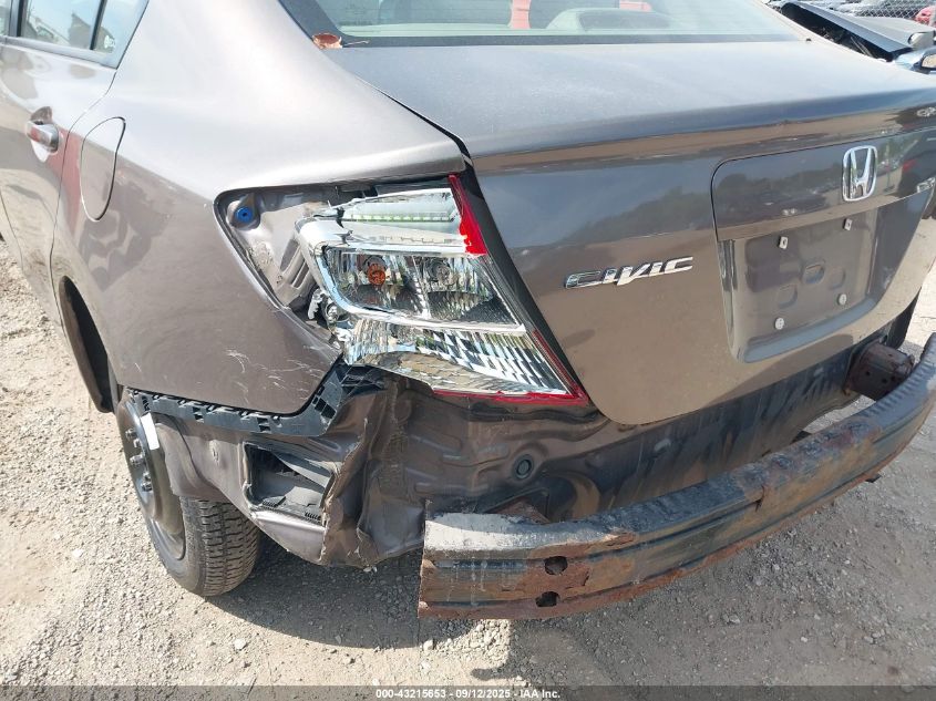 2012 Honda Civic Lx VIN: 2HGFB2F51CH516520 Lot: 43215653