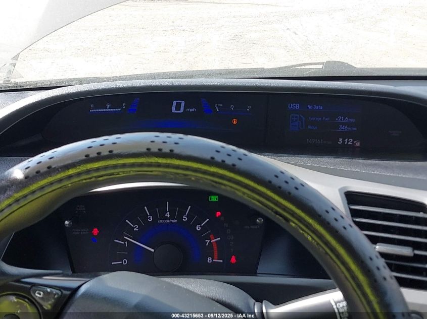 2012 Honda Civic Lx VIN: 2HGFB2F51CH516520 Lot: 43215653