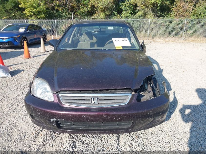 2000 Honda Civic Lx VIN: 1HGEJ6673YL065219 Lot: 43215670