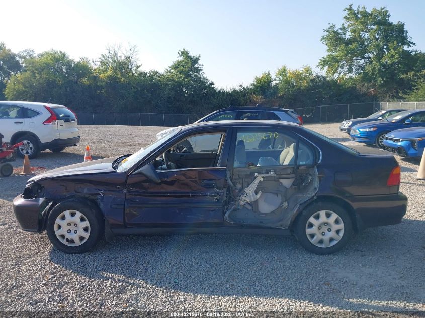 2000 Honda Civic Lx VIN: 1HGEJ6673YL065219 Lot: 43215670