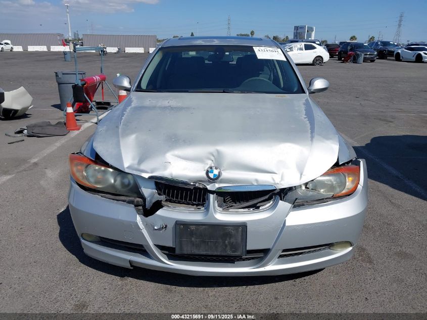 2006 BMW 325I VIN: WBAVB135X6KX37228 Lot: 43215691