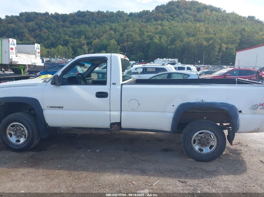 2003 Chevrolet Silverado 2500Hd Work Truck VIN: 1GCHK24U63E114372 Lot: 43215704