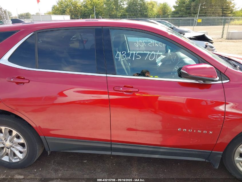 2019 Chevrolet Equinox Lt VIN: 2GNAXUEV5K6206234 Lot: 43215706